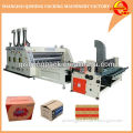 Automatic corrugated carton box printing slotting machine